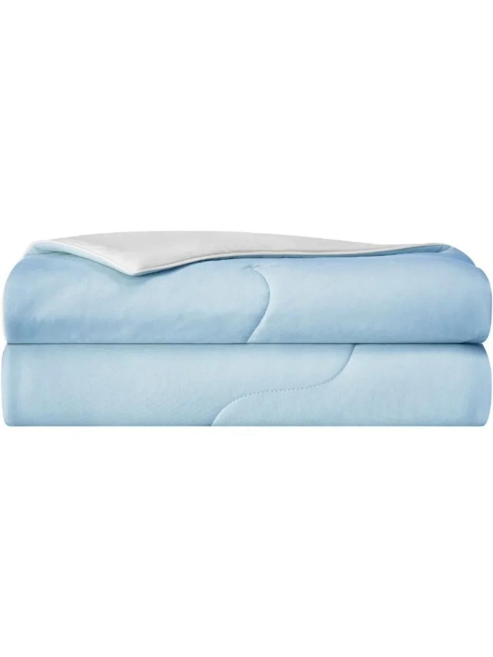 Lightweight King Cooling Comforter, Breathable Q-Max 0.45 Blanket for Hot